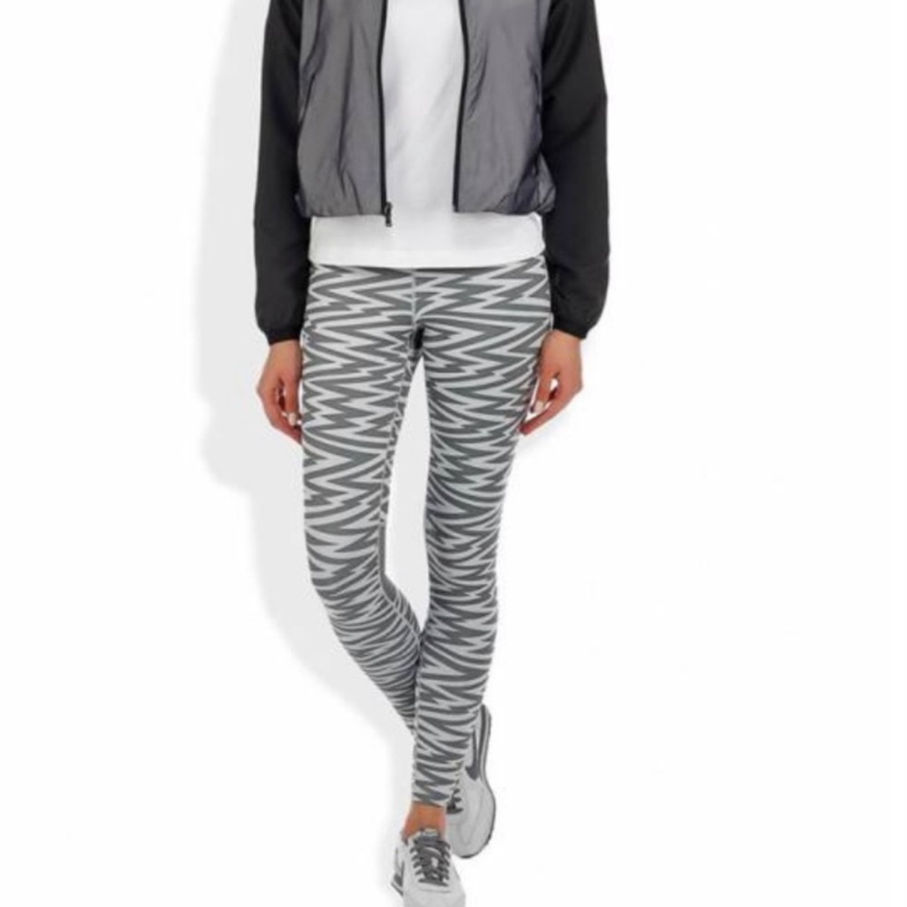 Nike Allover Print Athletic Running Leggings Small